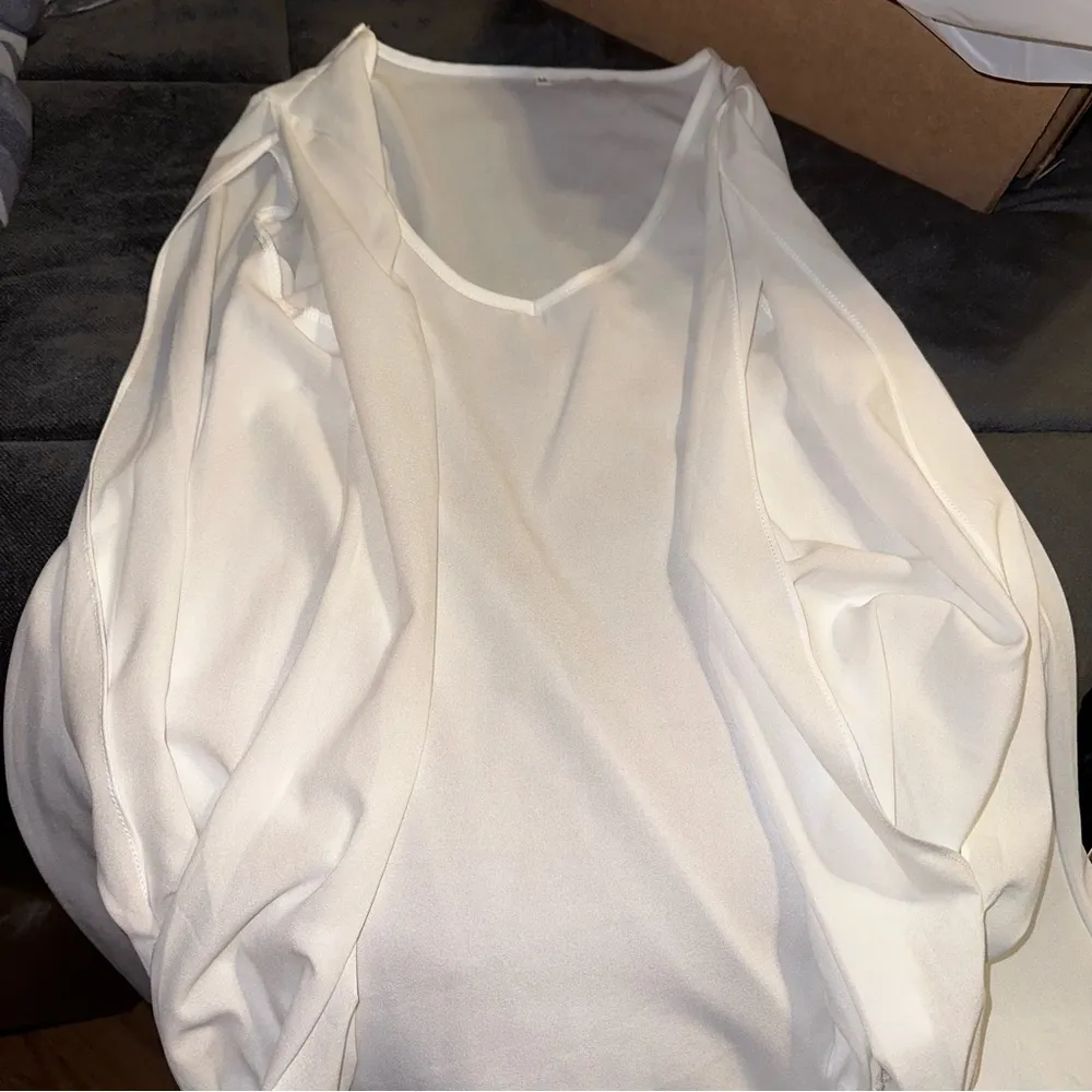 Flowy top or dress White Size M - Image 3