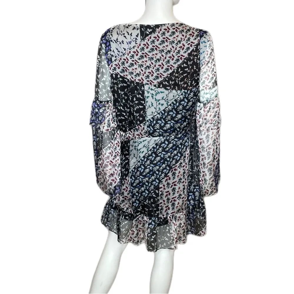 Devlin Priscilla Patchwork Boho Floral Dress Women’s Sz 12 - Image 4