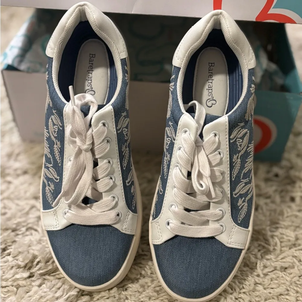 Beartraps Nishelle Blue & White Rebound Technology Support Size 6.5 - Image 11