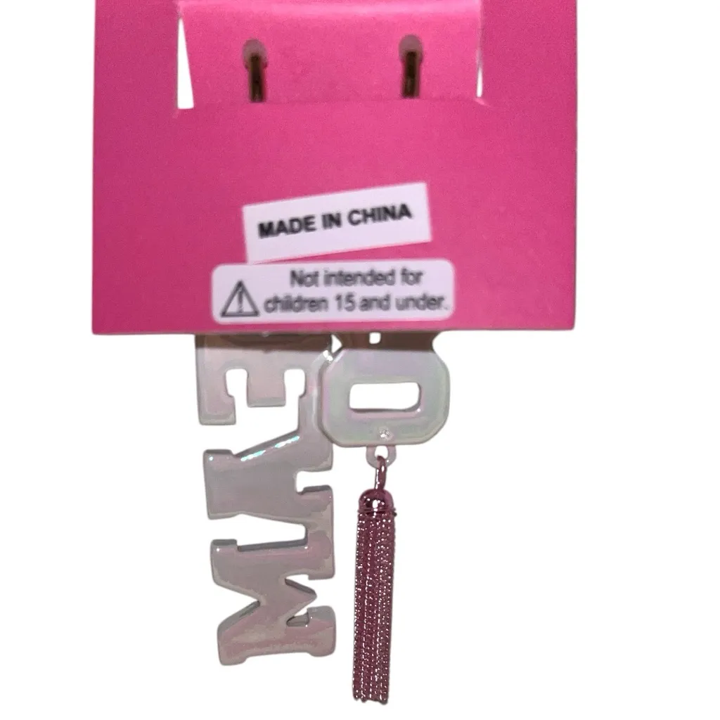 Betsey Johnson GO TEAM Statement Earrings - Image 5