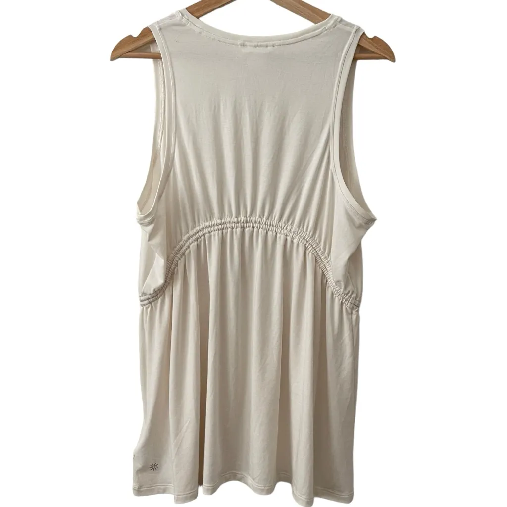 Athleta Air Out Cinch Tank in Magnolia White XL - Image 6