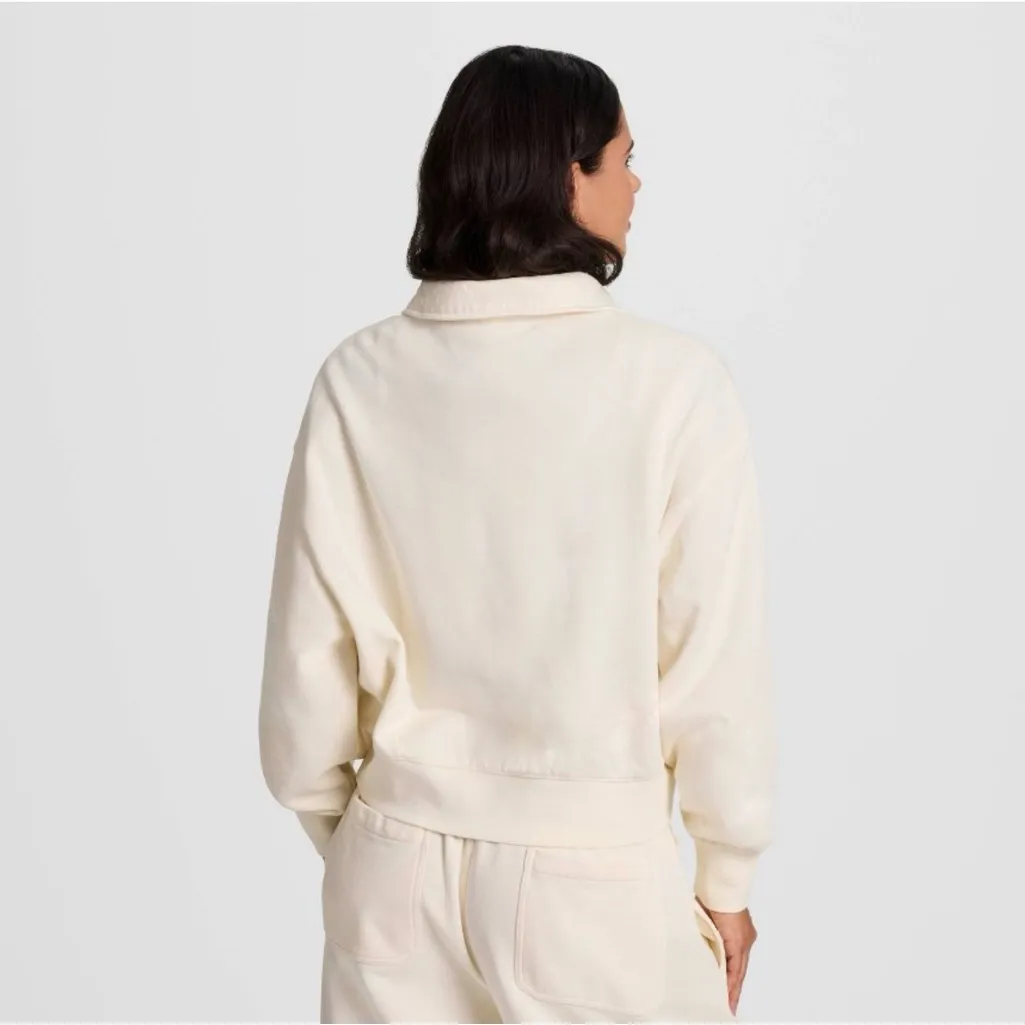 Champion Women's Off-White Hoodie - Image 2