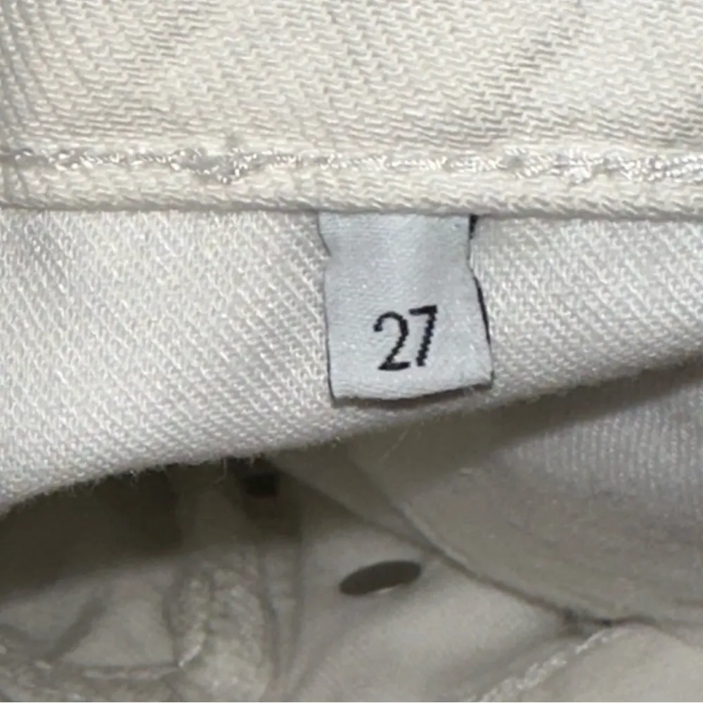 Boyish by Her Los Angeles LA Denim Size 27 White Royal Wedding Corey Jean Skirt - Image 10