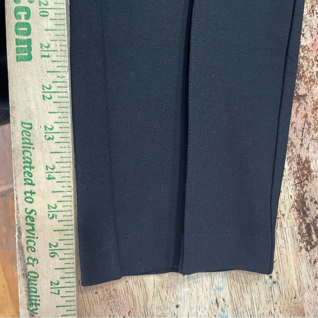 J‎ crew Skinny trouser in Italian ponte black size 6 BD303 - Image 13