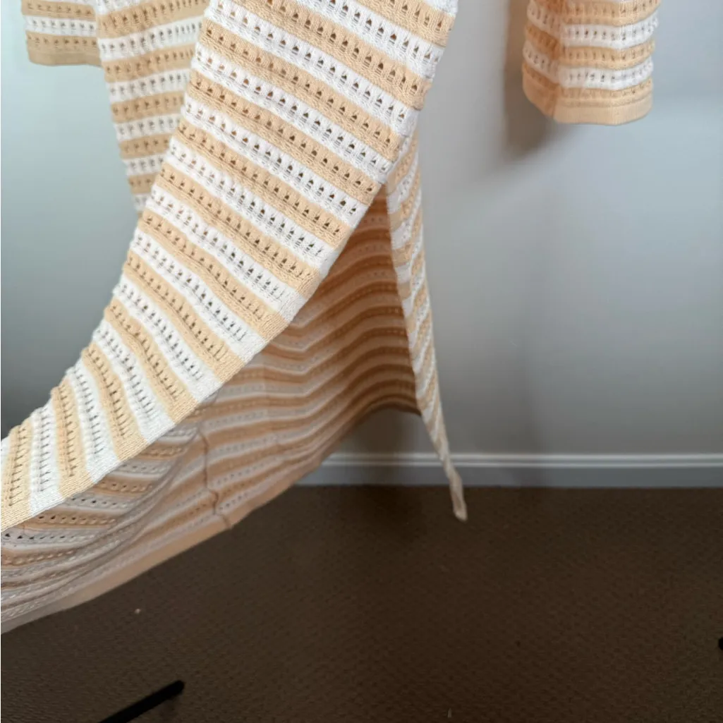 4th & Reckless Crochet Knit Midi Dress White Size undefined - Image 7