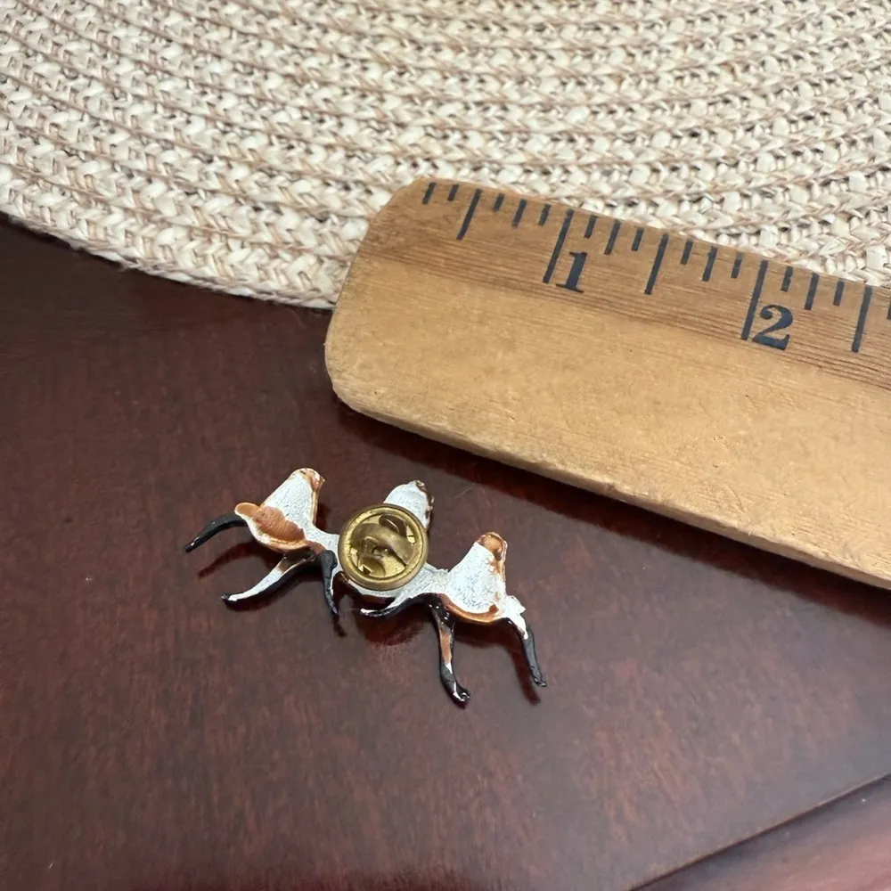 Vintage 3 longhorn pin - Image 3