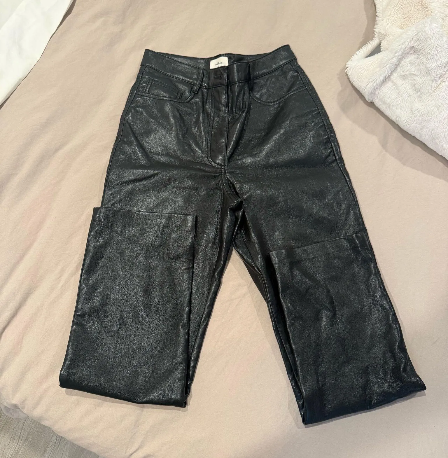 Wilfred Aritzia Pants Leather - Image 2