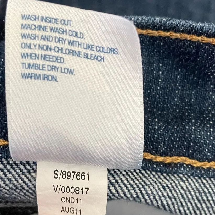 Old‎ Navy Jeans Women Flared Leg Casual Size 18 Blue Denim Durable Minimalistic - Image 10