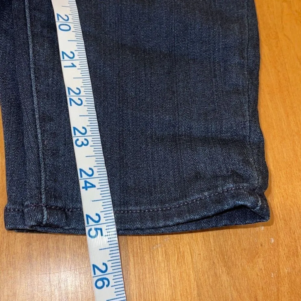 Paige Womens Verdugo Crop Midlake Skinny Denim Jeans Dark Wash Size‎ 31 - Image 10
