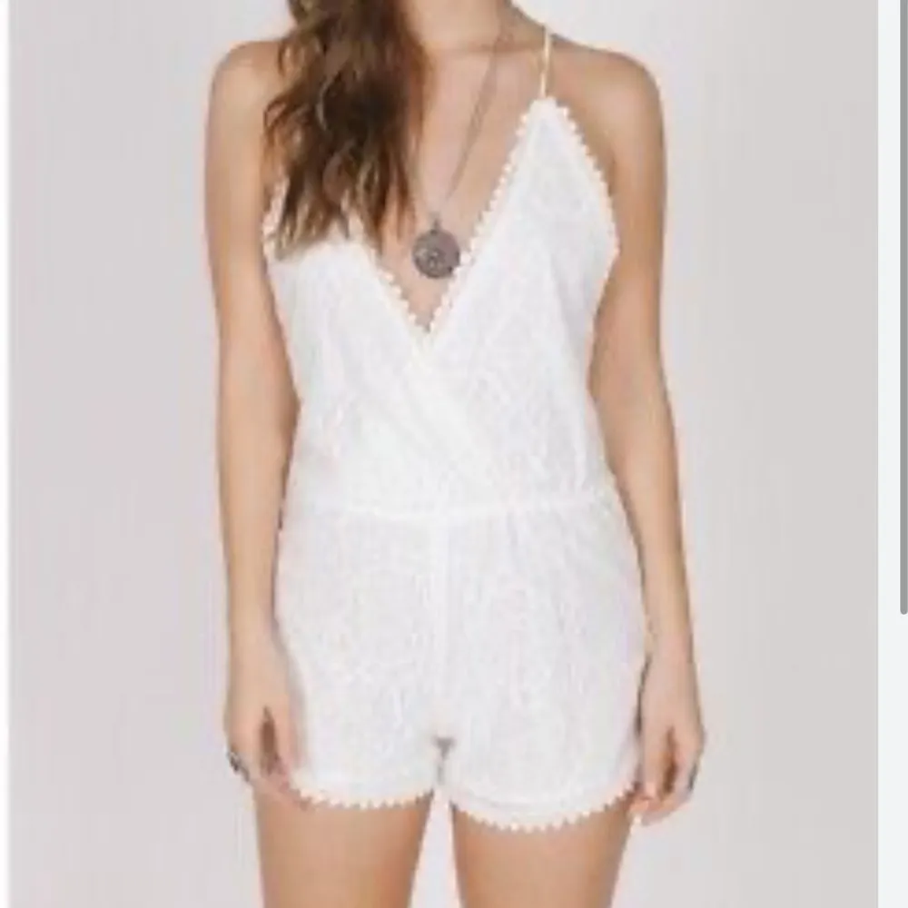RAGA LA First Crush White Lace Romper - Image 2