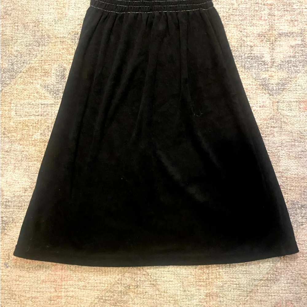 EXIST Vintage Terrycloth Smocked Strapless Dress - Image 4