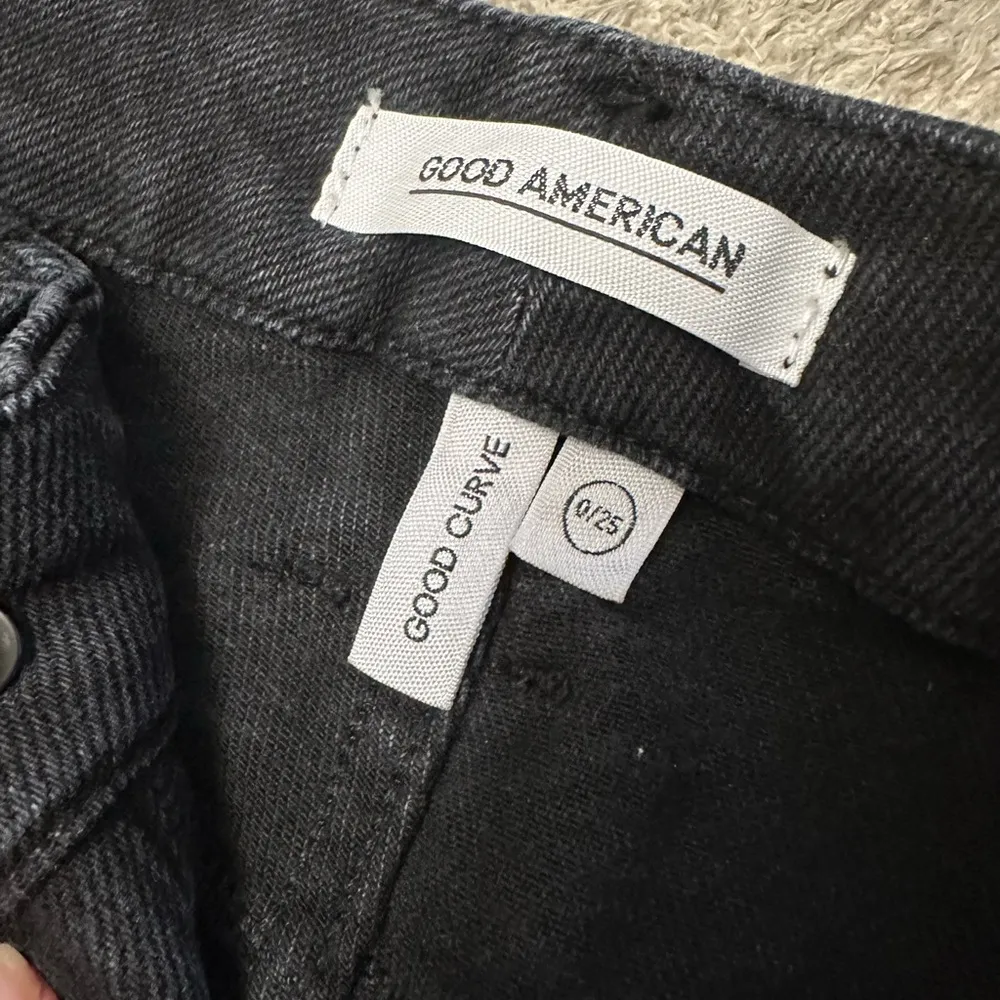 NWT Good American Black Denim Jeans - Image 4