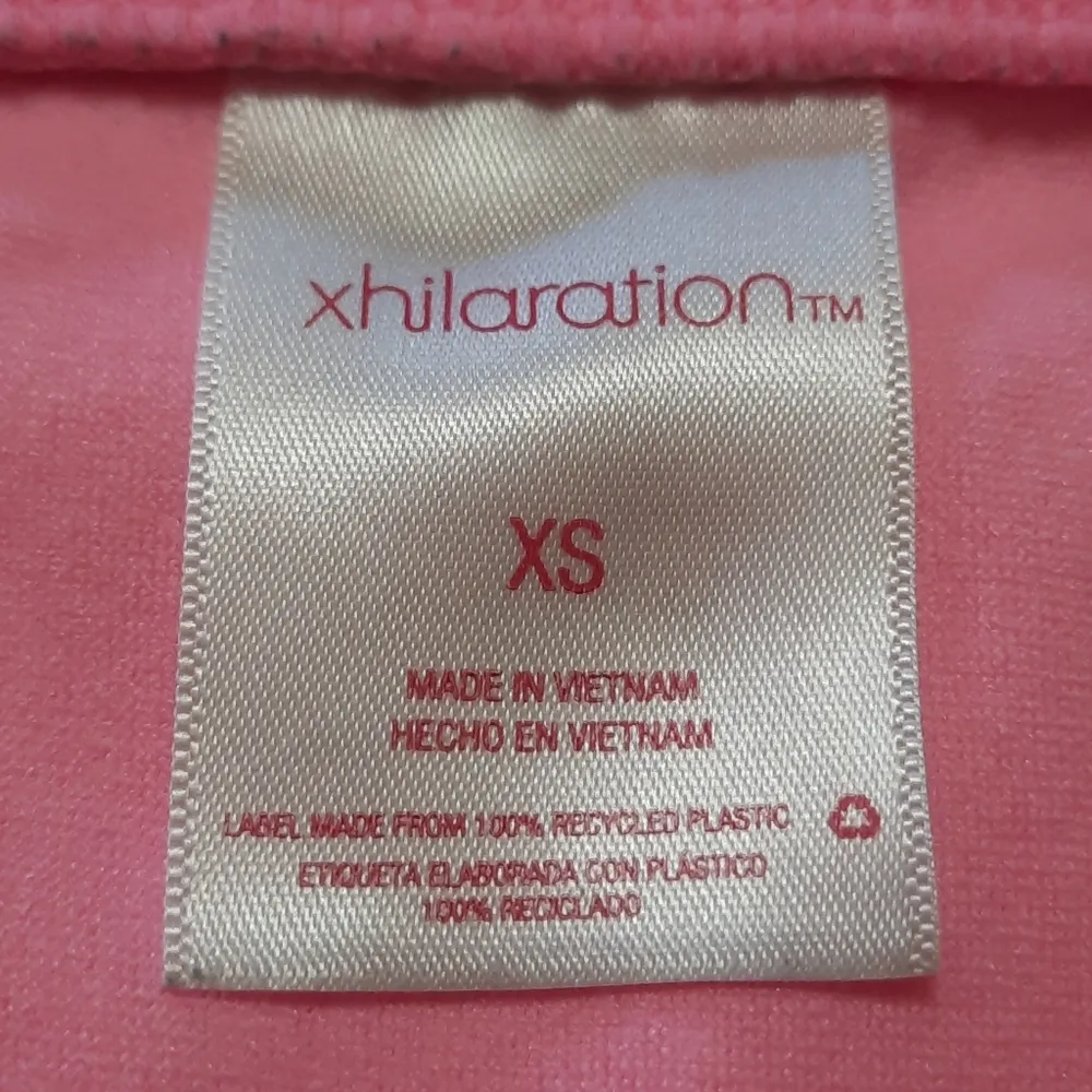 Xhilaration Pink Ribbed Bikini Bottom XS - Image 3