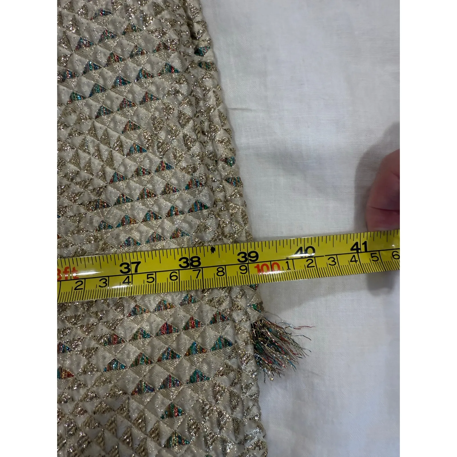 Kent Originals Long Sleeve Mock Neck Dress Metallic Waist Ribbon Women's Sz 10 Black - Image 10