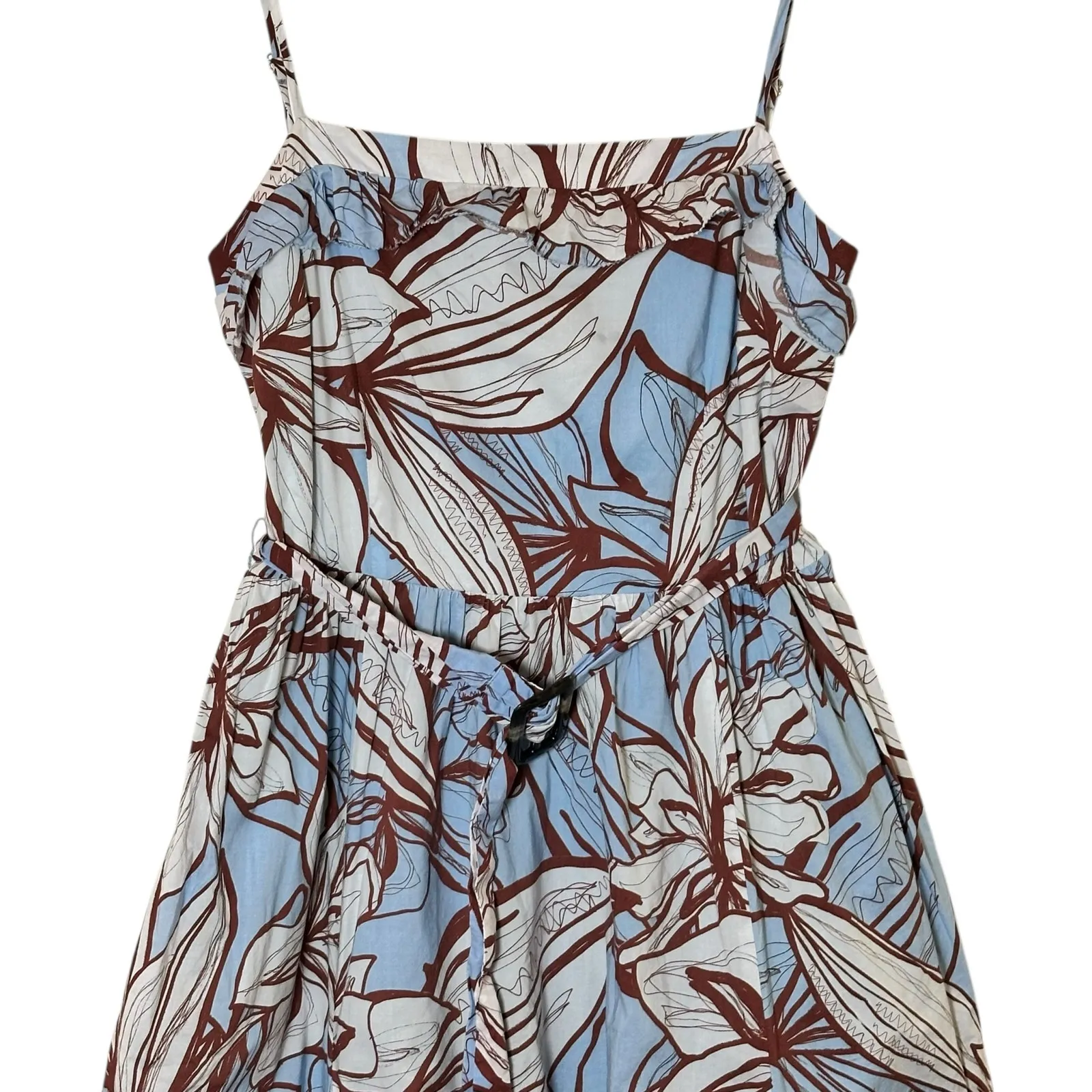 Nicholas Julie Maxi Dress Blue Size 6 - Image 4