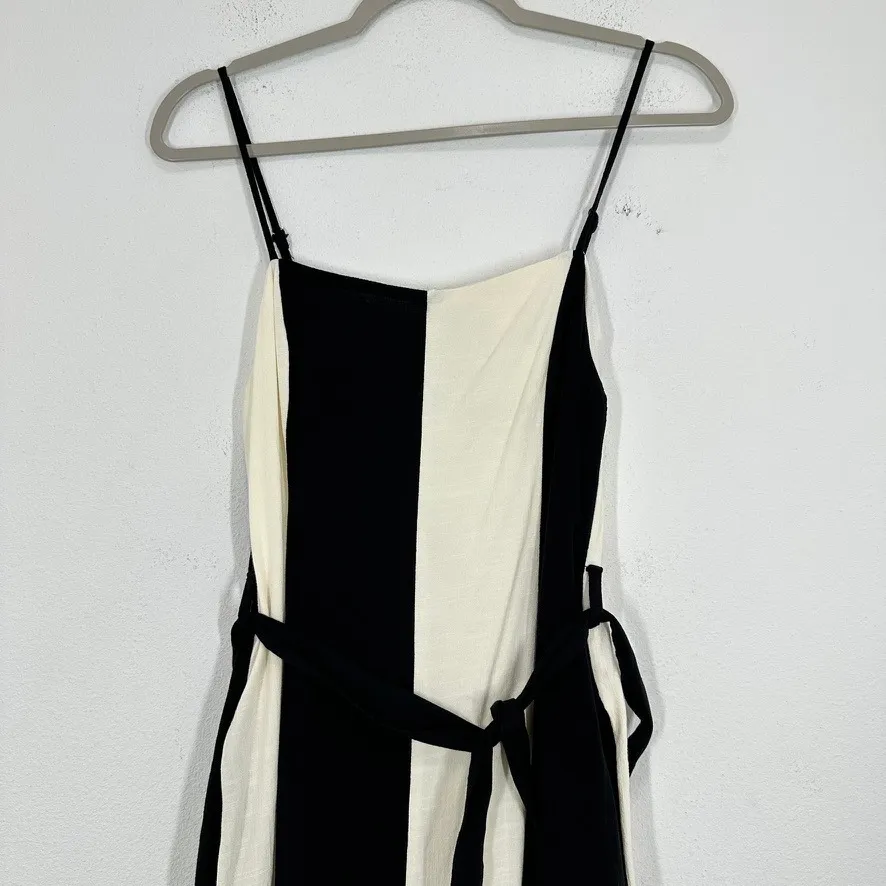 Blu Pepper Women's Size Medium Colorblock Wide Leg‎ Jumpsuit Lightweight Casual - Image 5