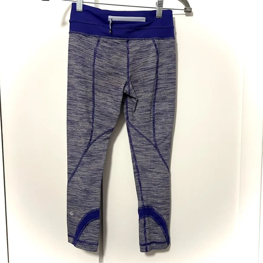 Lululemon Inspire Crop II Luxtreme Wee are From Space Bruised Berry - Image 3