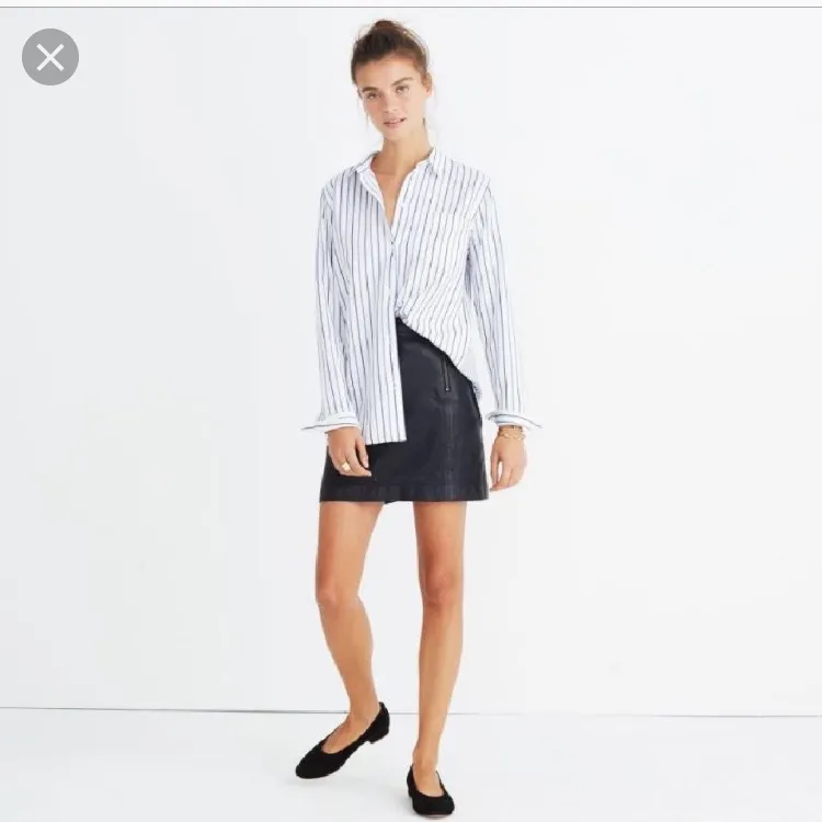 Madewell classic ex-boyfriend shirt - Image 2