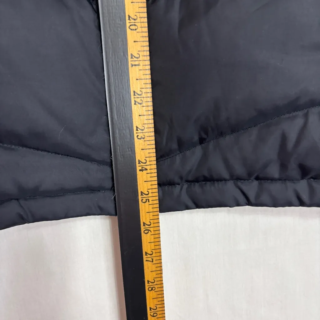 NY & Co Down Puffer Vest Womens L Black Zip Pockets Full Zip Casual Athleisure Size L - Image 10