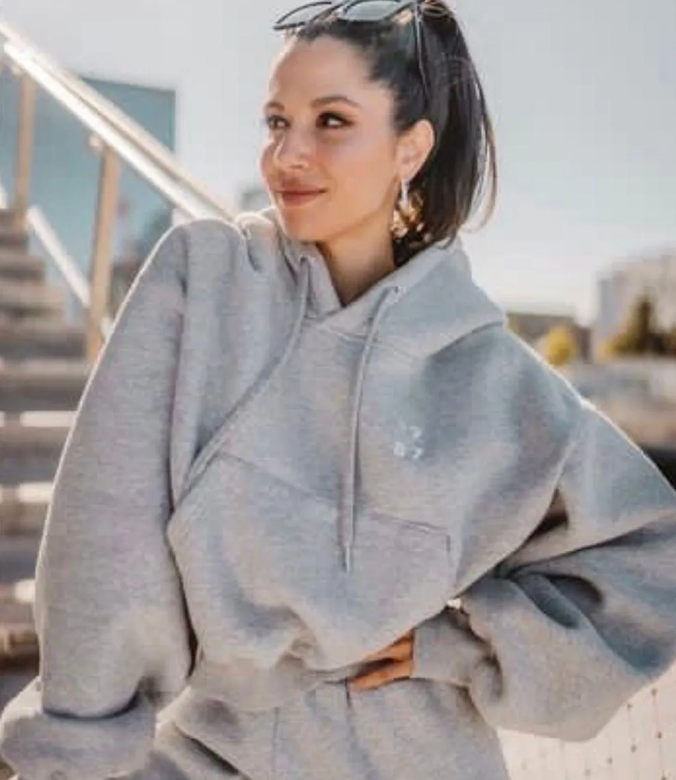 1987 Sweat Set Gray Size L - Image 2