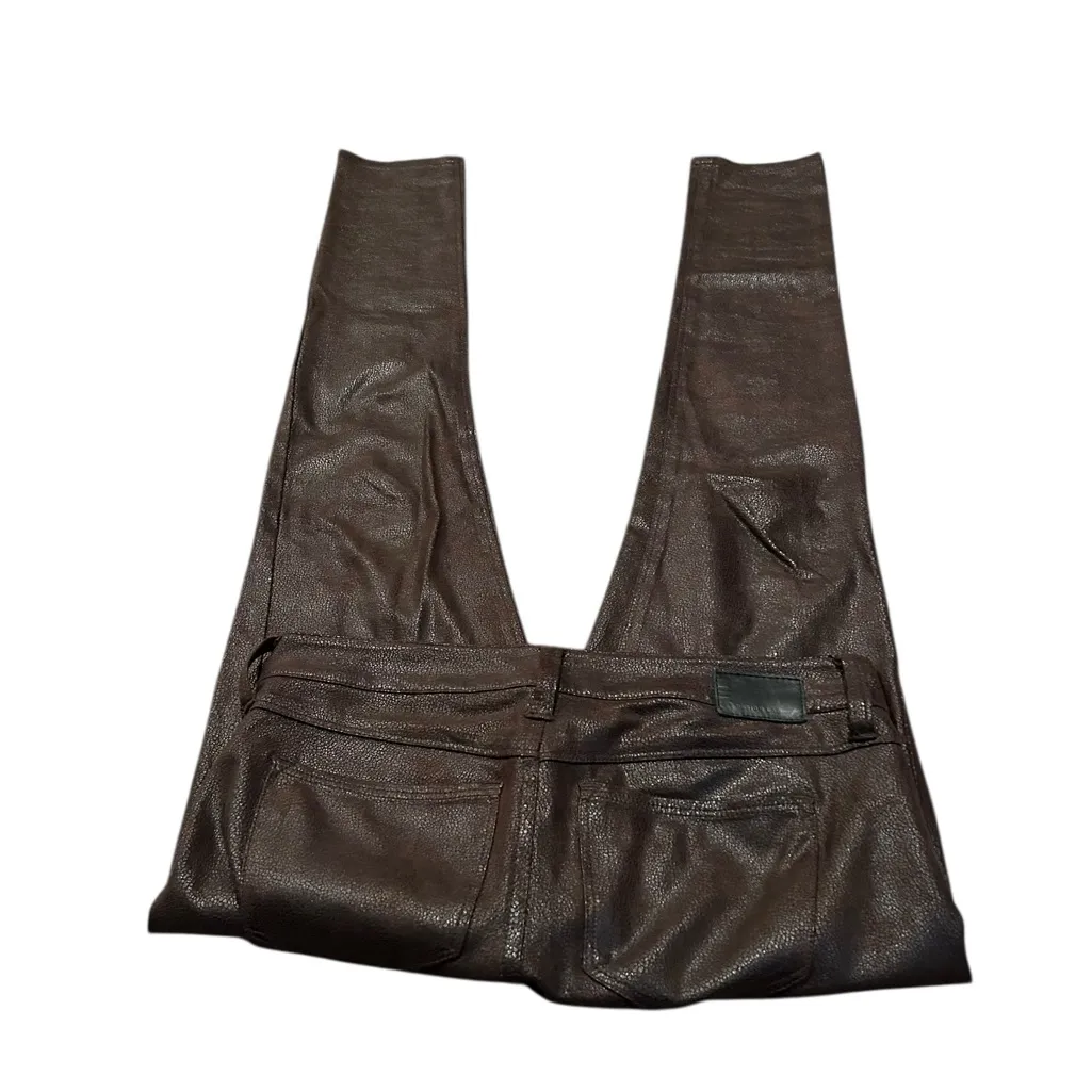 SOLD DESIGN LAB faux suede pants Brown Size 26 - Image 2