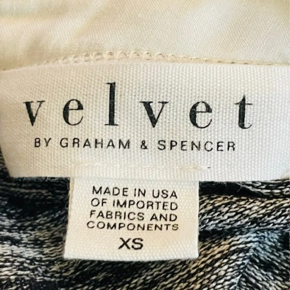 Velvet By Graham & Spencer Layered Collar Sweater Twofer Top XS White - Image 6