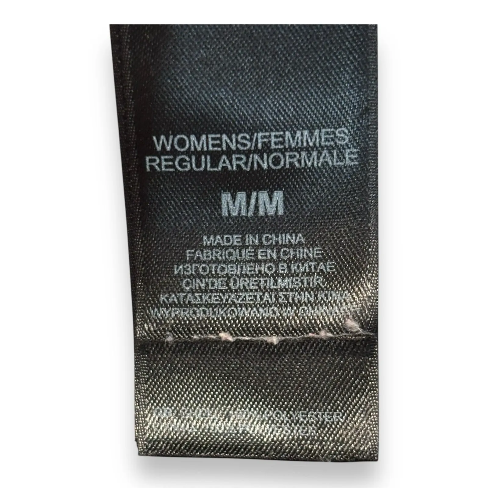 The North Face Size M Light Gray Fuzzy Fleece Full Zip Osito Jacket - Image 4