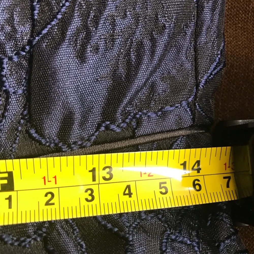 Sleeveless, Black & Blue Paisley Embroidered Dress Sz. 2p NWT! - Image 11