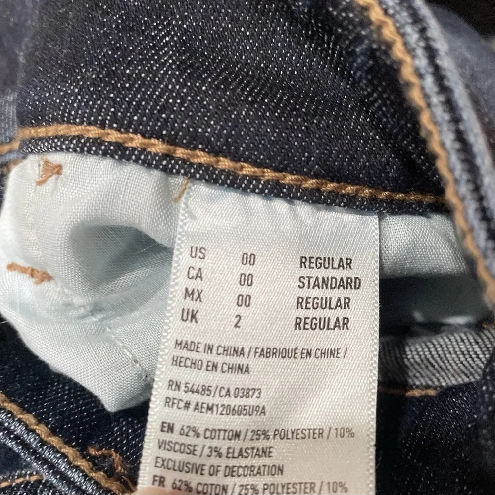 american eagle next level stretch x hi-rise jegging crop US 00 - Image 3