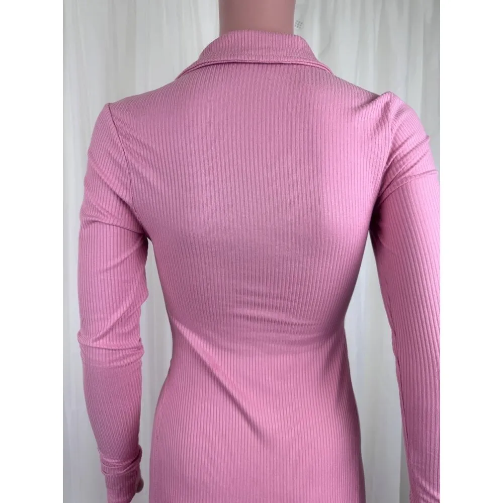 Women's Two Piece Legging & Sweater Set *No Size Tag* Pink - Image 9