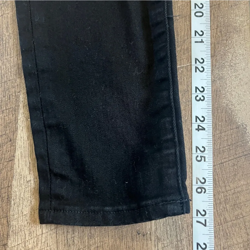 J Crew Mercantile Black Denim Skinny Jeans Womens Size 25 Classic Basic Casual - Image 9