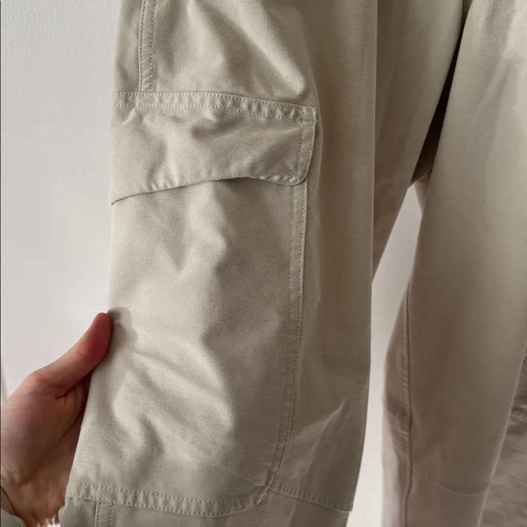 Lululemon 28 Light Utilitech Cargo Pocket High-Rise Crop in Natural Ivory - Image 5