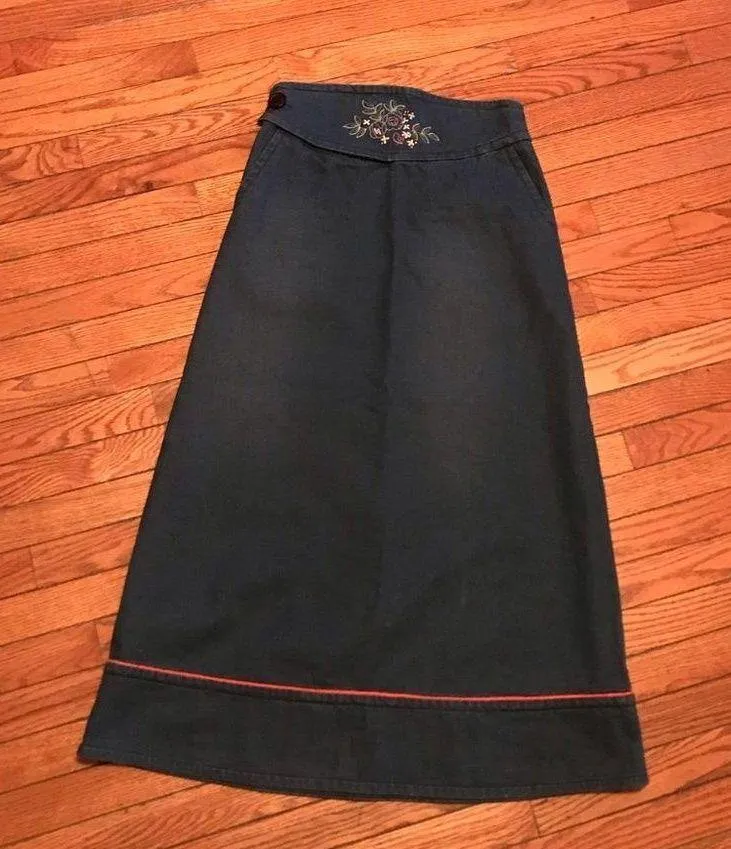 Marc Jacobs Long Denim Skirt sz10 - Image 3