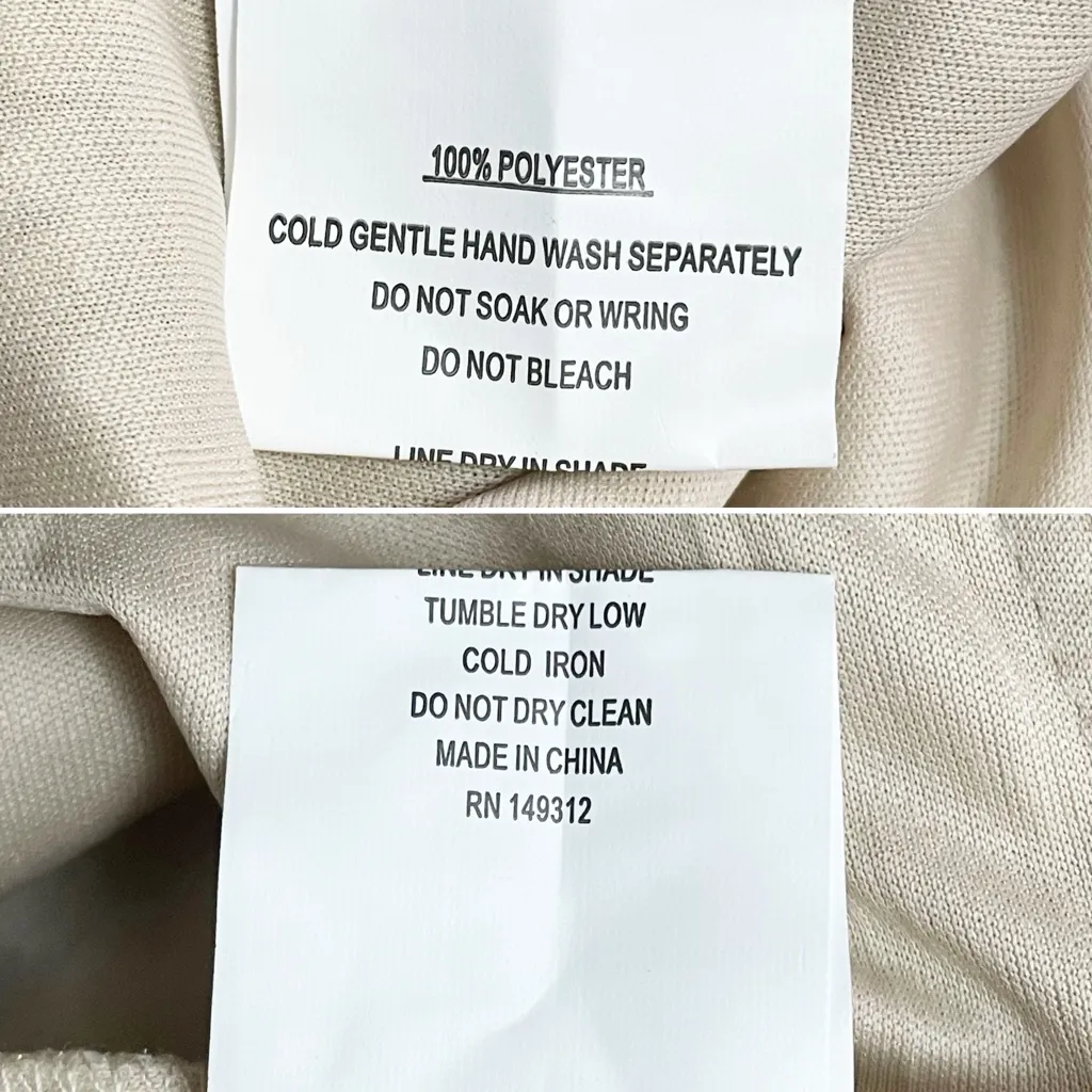 NWT Hello Molly Evening Sun Dress Champagne Sequin Mini Gold Glitter Sz 6 Medium - Image 14