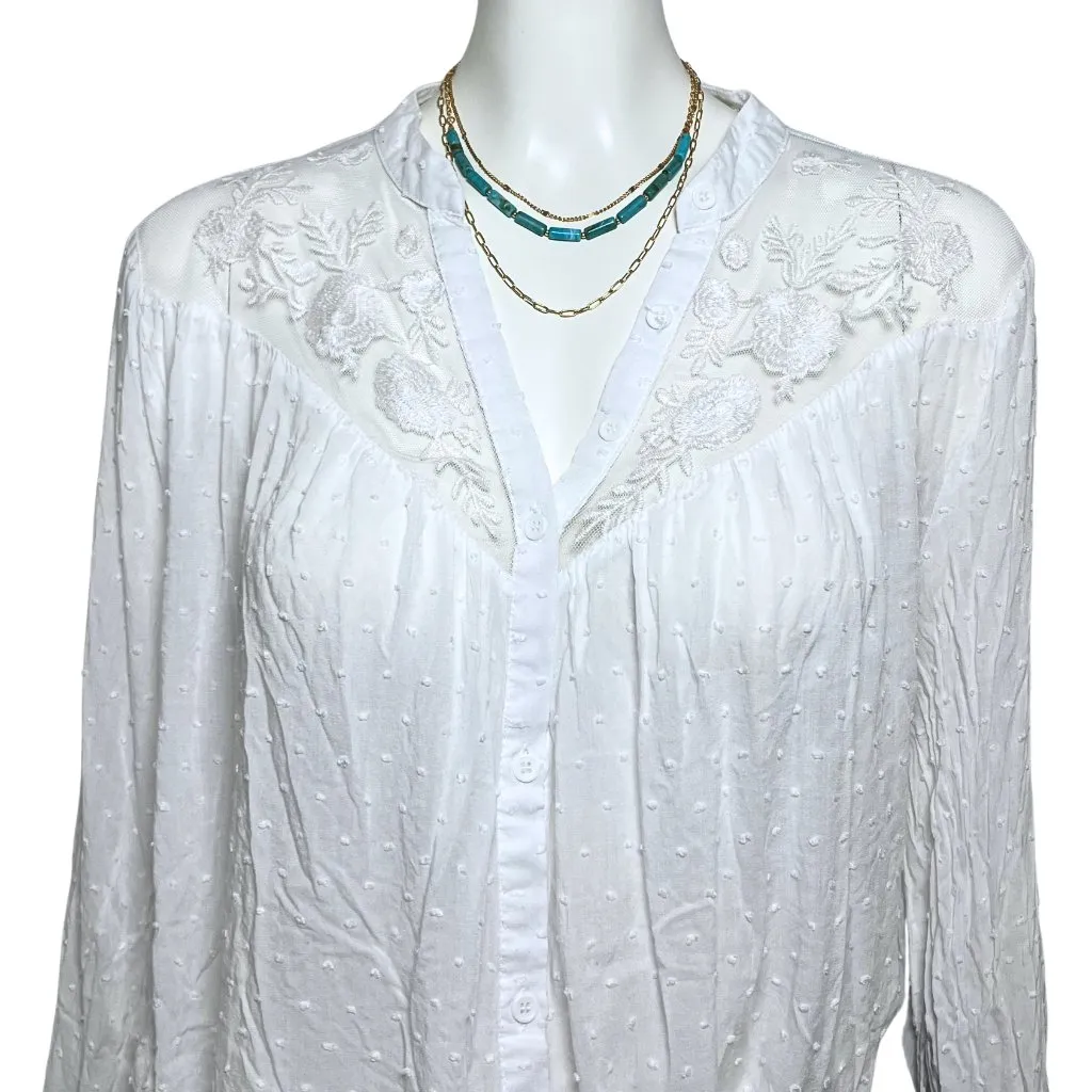 Faux Turquoise Beaded Gold Tone Chain Layered Claire’s Necklace Boho 14.5 - Image 8