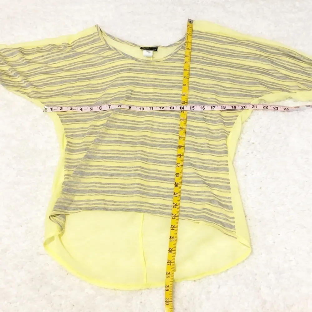 🆕 Say Anything lightweight hi low striped top - Image 5