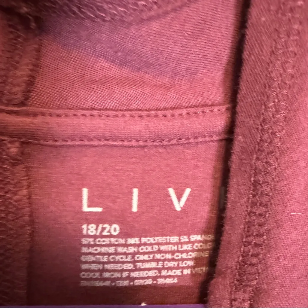 Elegant Burgundy Cardigan by Purple Size undefined - Image 4