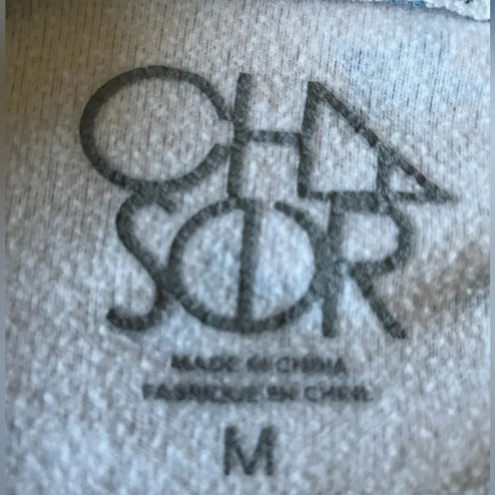 Chaser Indigo Blue Star hoodie sweatshirt, size Medium - Image 4