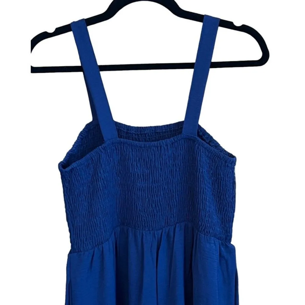 Boho Jumpsuit Navy Blue Large - Image 4