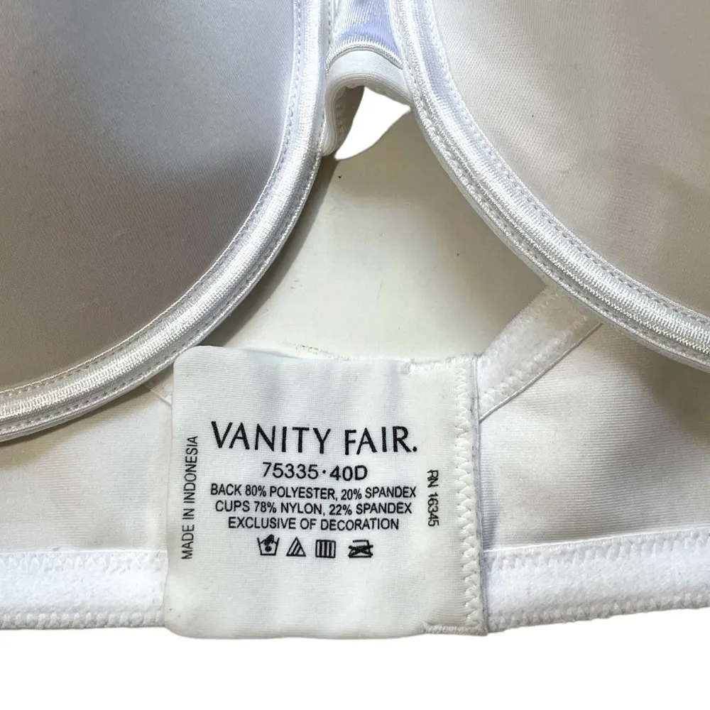Vanity Fair Body Caress Full Coverage Underwire Bra - Image 3