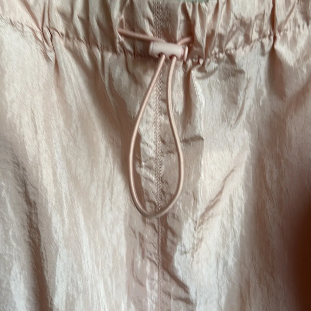 Double Zero Lovely Large Blush Pink Midi Skirt, - Image 3