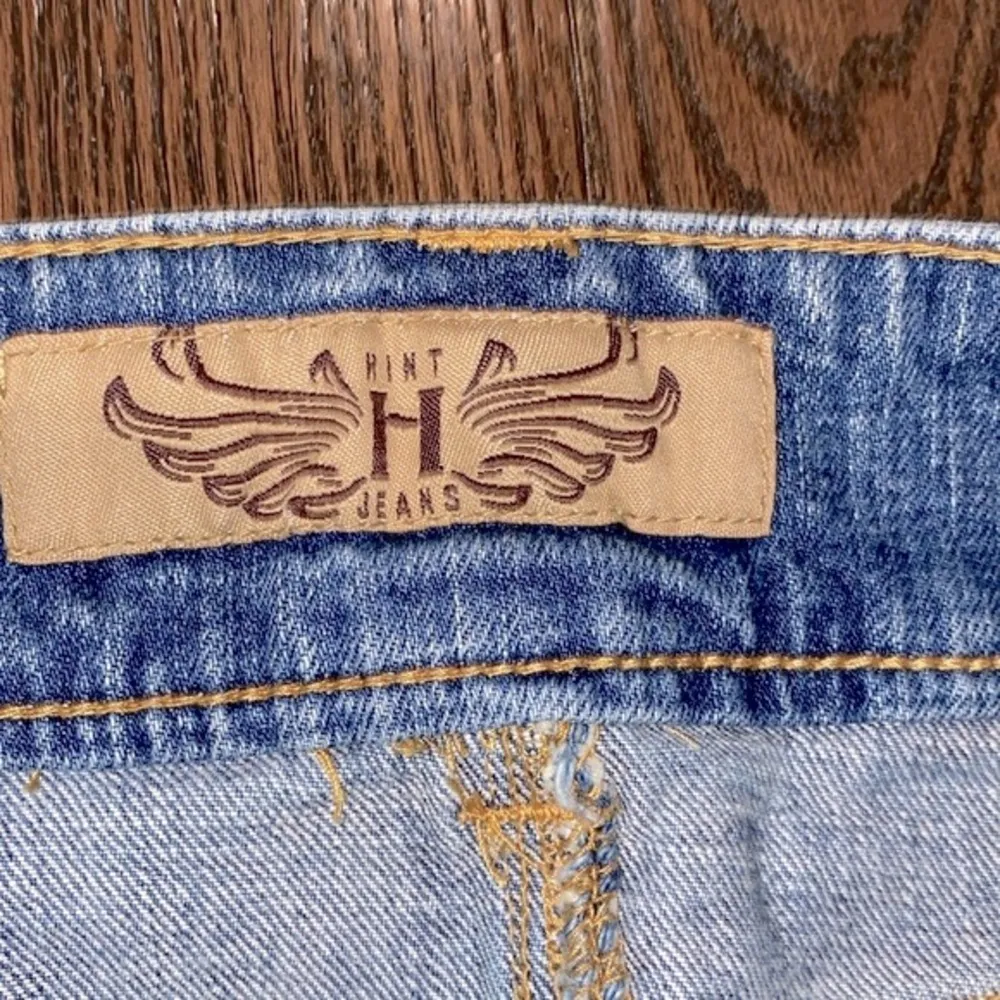 Hint jeans denim skirt size 13 Blue - Image 4