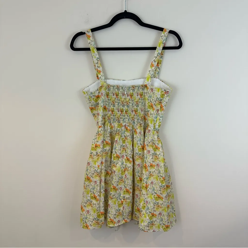 Astr the Label Floral Milkmaid Mini Dress Size Small - Image 6