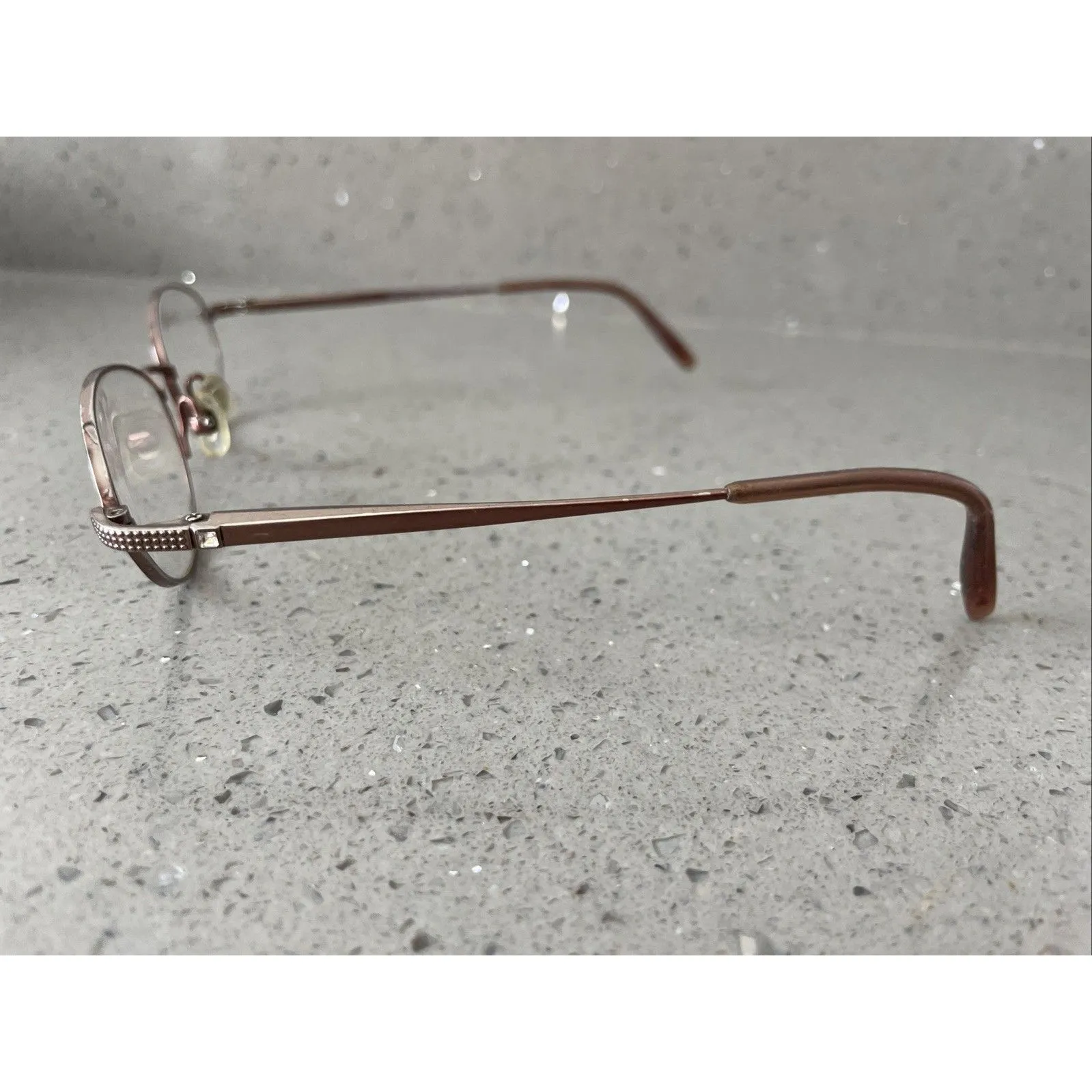 Carolee Eyeglasses FRAMES ONLY Titanium CL900 Cranberry 50 17 135 full rim - Image 3