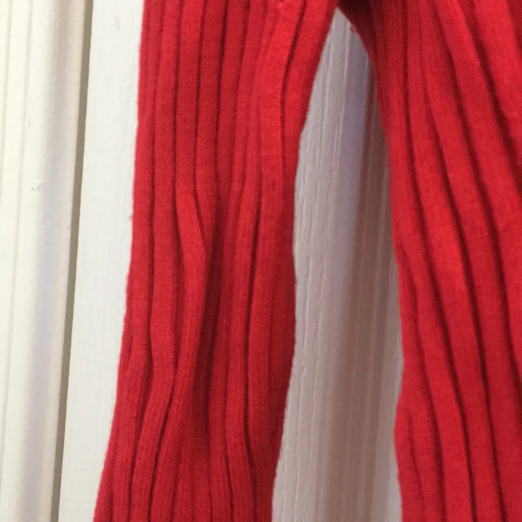 FINAL MARKDOWN George ribbed knit sweater medium Red - Image 4