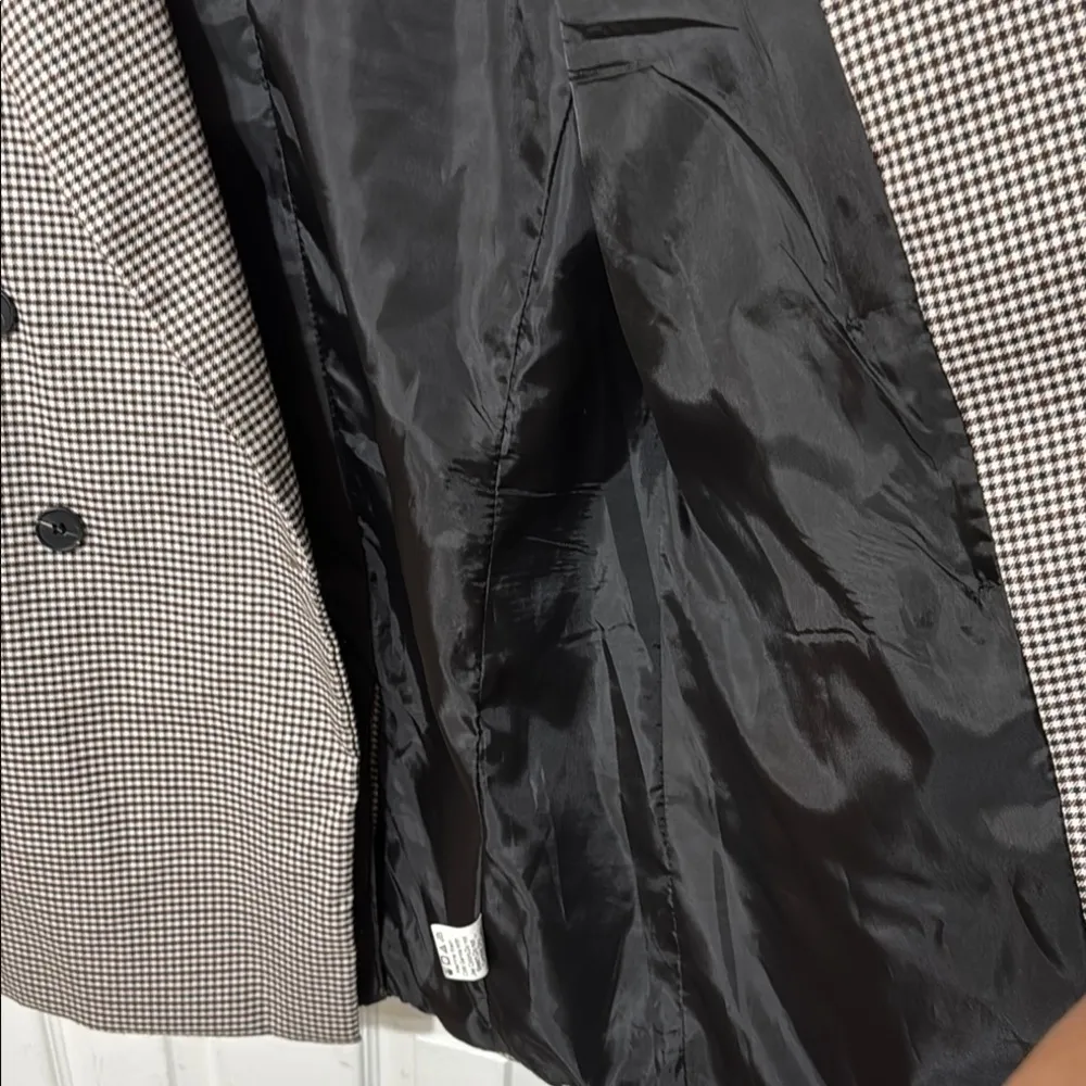 Petal & Pup Brown and Black Blazer Oversized Suit Jacket - Image 8