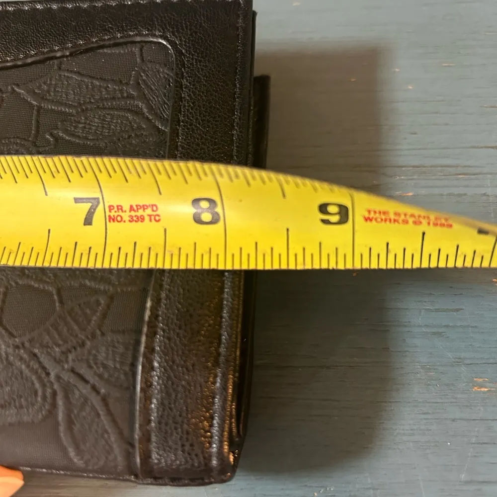 Jessica Simpson Black Faux Leather Wallet - Image 6