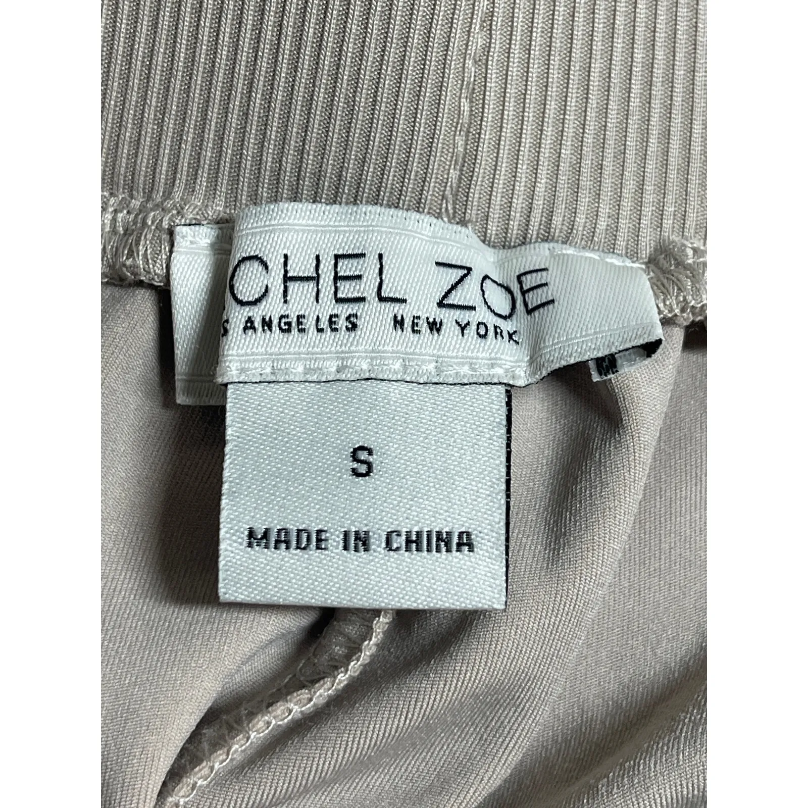 NEW Rachel Zoe Women's Gray High Waisted Pull On Pocket Mini Casual Shorts Sz S - Image 3