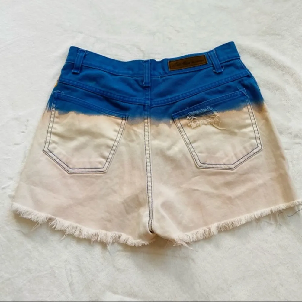 Vintage Billblass high waist tie dye cutoff shorts - Image 2