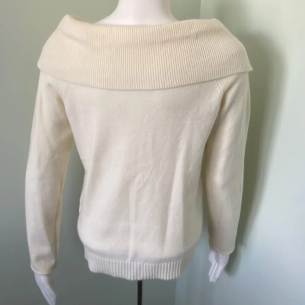 ANTHROPOLOGIE Natalia Cream Sweater - Image 8